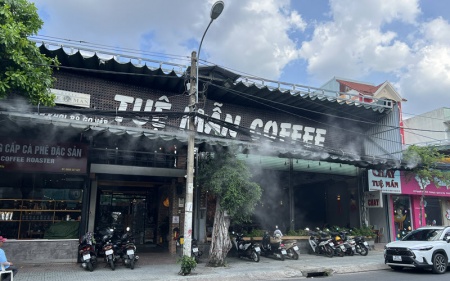 Nội Thất Quang Đông cung cấp ghế giả mây cho Quán cafe Tuệ Mẫn tại Gò Vấp