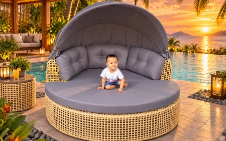 giường tắm nắng QD - 520