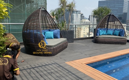 Giường tắm nắng QD - 533