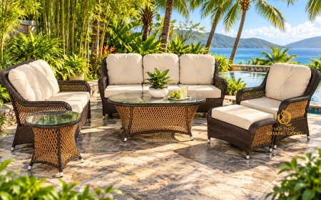 Sofa giả mây QD - 640