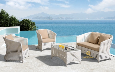 sofa giả mây QD - 647