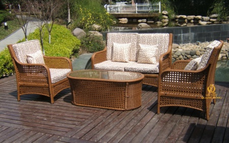 sofa giả mây QD - 657