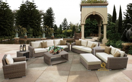 Sofa giả mây QD-659