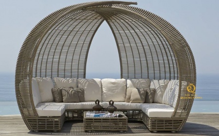 sofa giả mây QD - 660