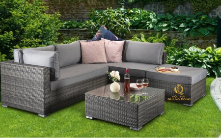 sofa giả mây QD - 666