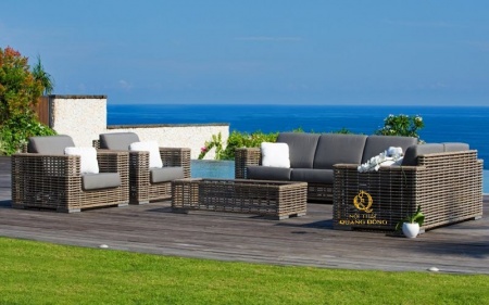sofa mây nhựa QD - 678