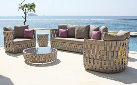 Sofa mây nhựa QD - 680