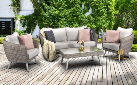 sofa mây nhựa QD-681