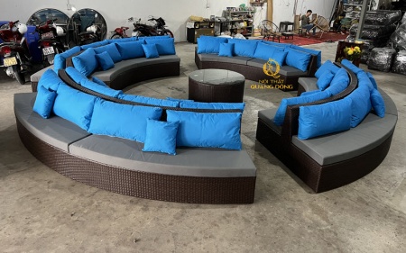 sofa giả mây QD-745