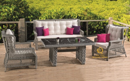 Sofa mây nhựa QD-719
