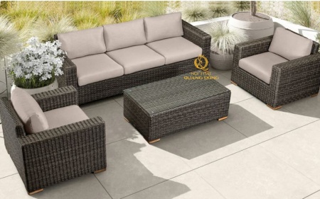 Sofa mây nhựa QD-723
