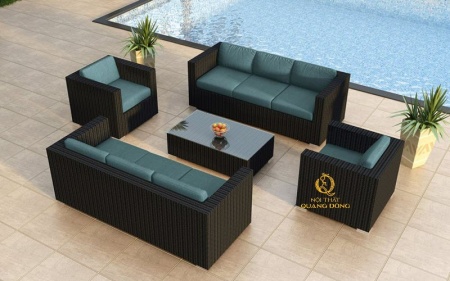Sofa mây nhựa QD-726