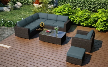 Sofa mây nhựa QD-729