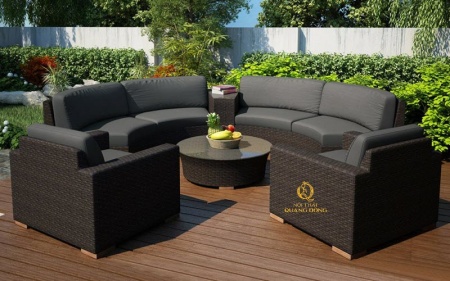 Sofa mây nhựa QD-730