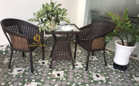 Bàn ghế ban công sân vườn QD - 274