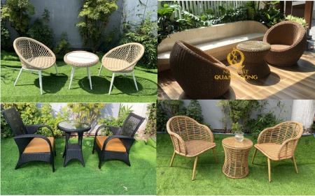 Bàn ghế ban công