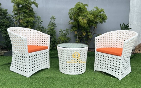 bàn ghế cafe sân vườn QD - 343
