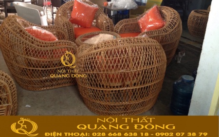 Sofa mây tự nhiên QD - 3020
