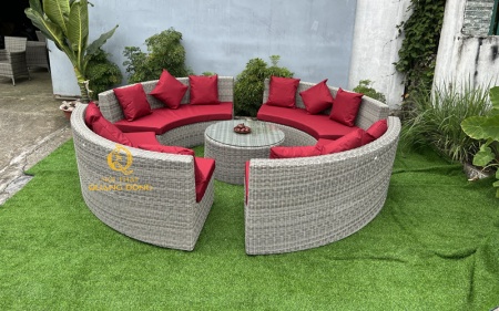 Ghế sofa giả mây QD - 698