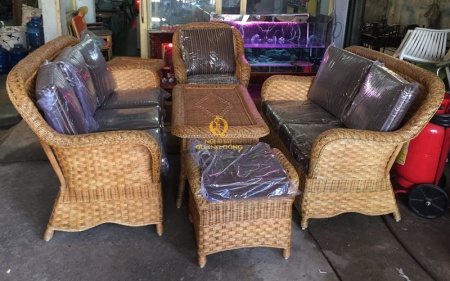 Sofa mây tự nhiên