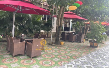 Trang bị ghế giả mây cho quán cafe là lựa chọn hoàn hảo tối ưu