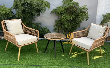 Top 7 mẫu bàn ghế giả mây đẹp, đáng mua