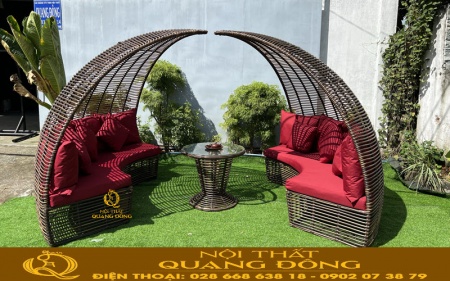 Một số mẫu sofa mái vòm với thiết kế sáng tạo, độc đáo, sang trọng