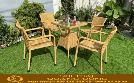Bộ sưu tập ghế cafe giả mây giá rẻ, tốt nhất năm 2024