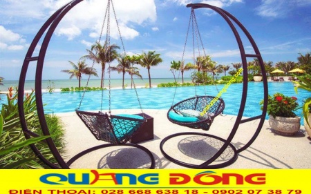Bật mí chọn xích đu trang trí bằng mây phù hợp cho không gian