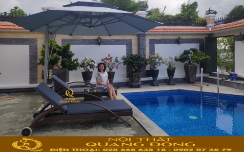 ghế hồ bơi QD - 252