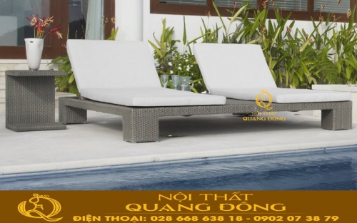 Ghế nằm hồ bơi QD-507 sang trọng