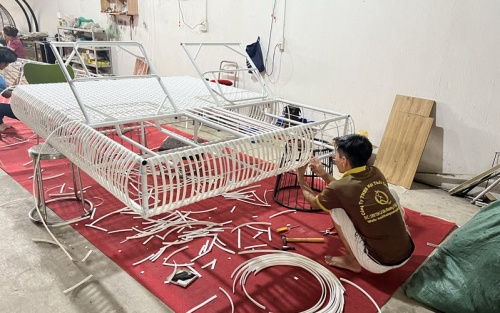 Ghế nằm hồ bơi QD-587