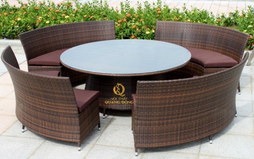 sofa giả mây QD - 603