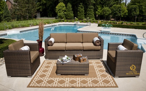 sofa giả mây QD - 646