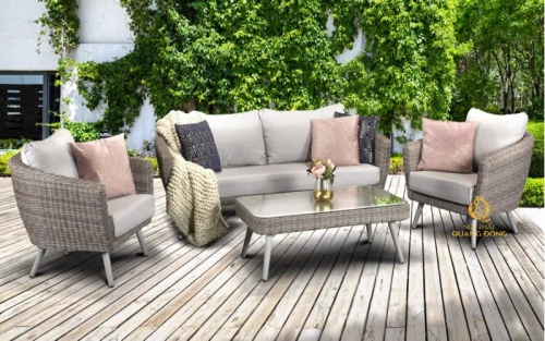 sofa mây nhựa QD-681