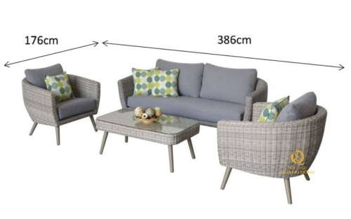 sofa mây nhựa QD-681