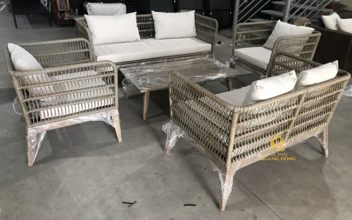 Sofa mây nhựa QD - 682