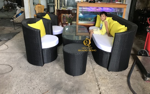 Sofa giả mây QD - 687