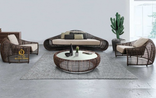 Sofa giả mây QD - 694