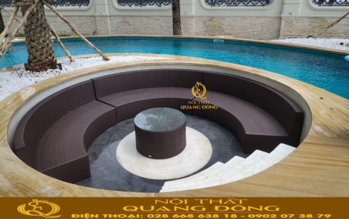 Sofa giả mây QD-742