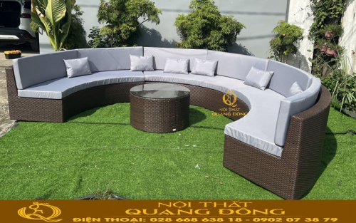 Sofa giả mây QD-742