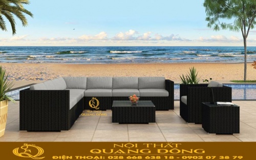 Sofa mây nhựa QD-716