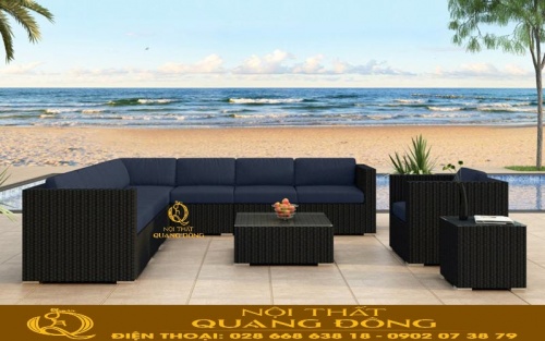 Sofa mây nhựa QD-716
