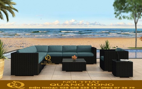Sofa mây nhựa QD-716