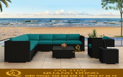 Sofa mây nhựa QD-716