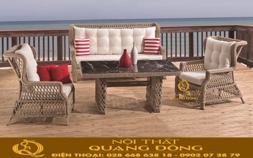 Sofa mây nhựa QD-719