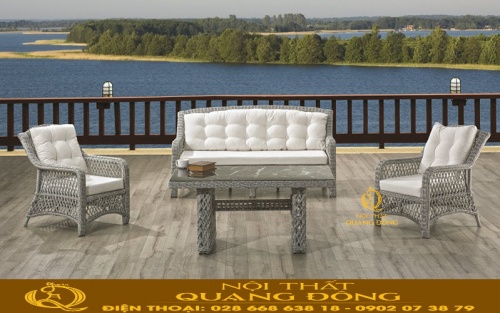 Sofa mây nhựa QD-720