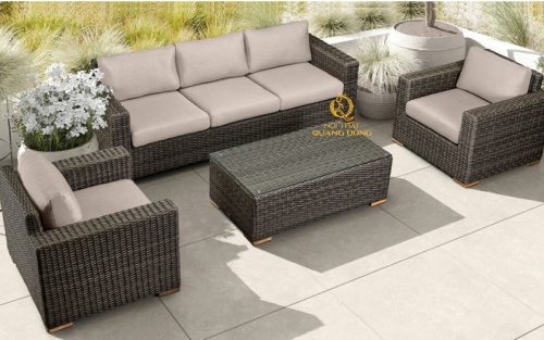 Sofa mây nhựa QD-723