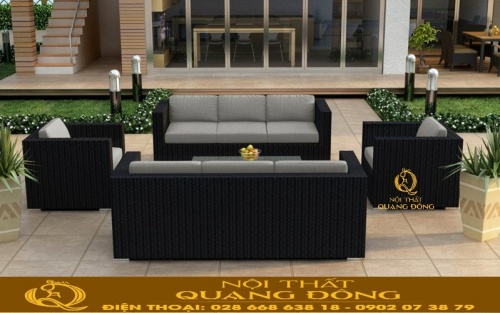 Sofa mây nhựa QD-726