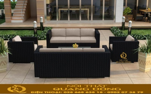 Sofa mây nhựa QD-726
